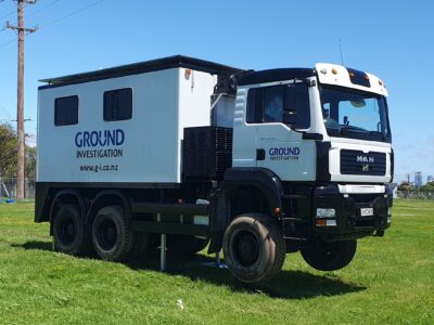 SCPT testing with 22 Truck