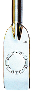 Dilatometer Test (DMT) probe blade front